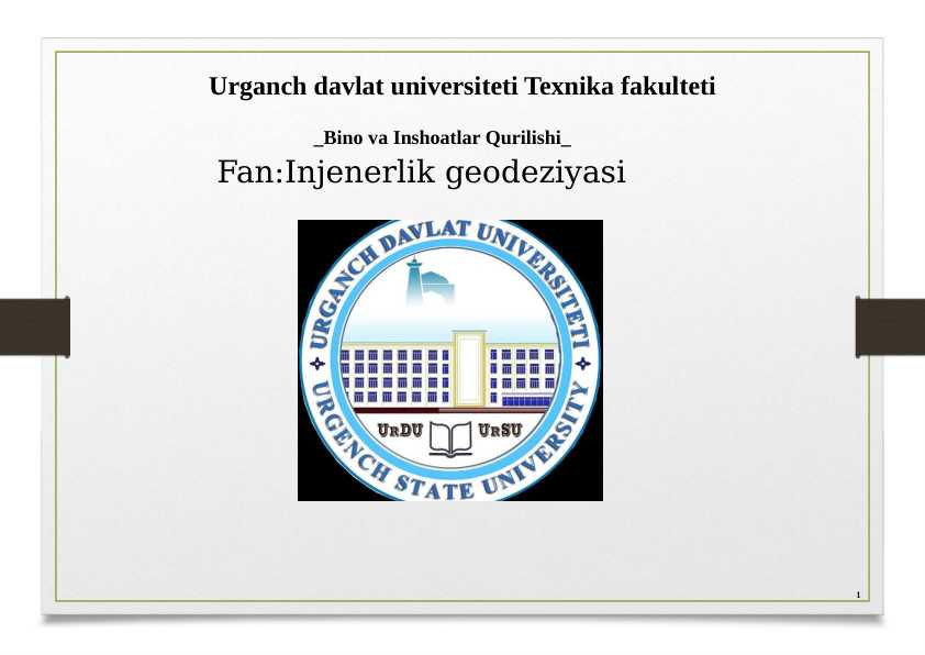 Zamonaviy teodolitlar va taxoemetrlar