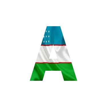 Harflar, ishoralar, belgilar va raqamlar (Bayroq fonida)