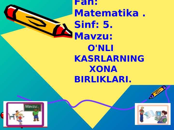 O'NLI KASRLARNING XONA BIRLIKLARI