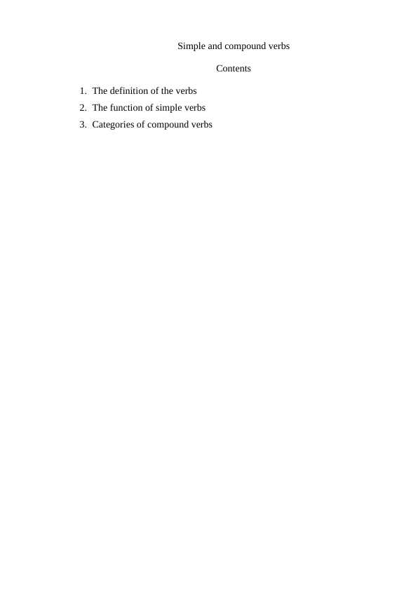 Compound Verbs List.pdf Simple and compound verbs