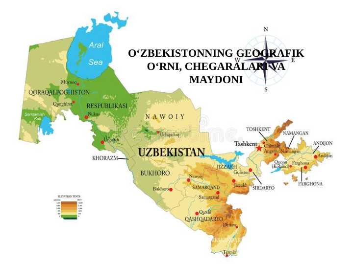 O ZBEKISTONNING GEOGRAFIK O RNI CHEGARALARI VA MAYDONI o-zbekistonning-geografik-o-rni-chegaralari-va-maydoni