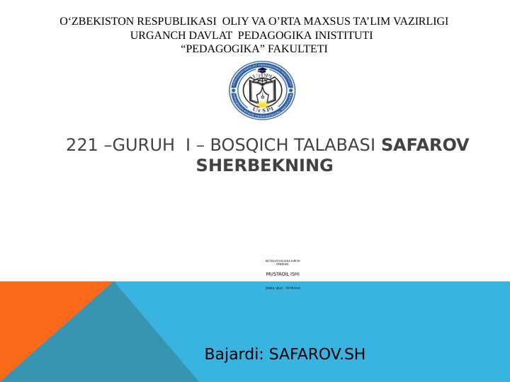 Kavsharlash Kavsharlash asosida buyumlar yasash