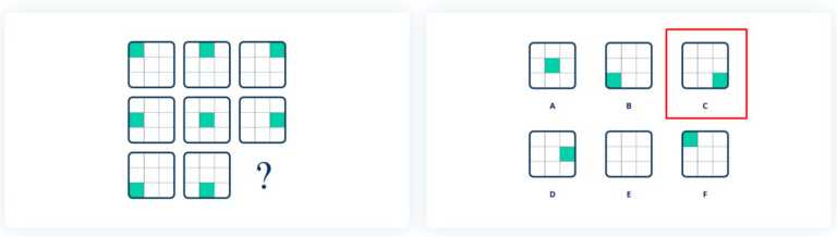 IQ TEST SHAKLLAR 2025