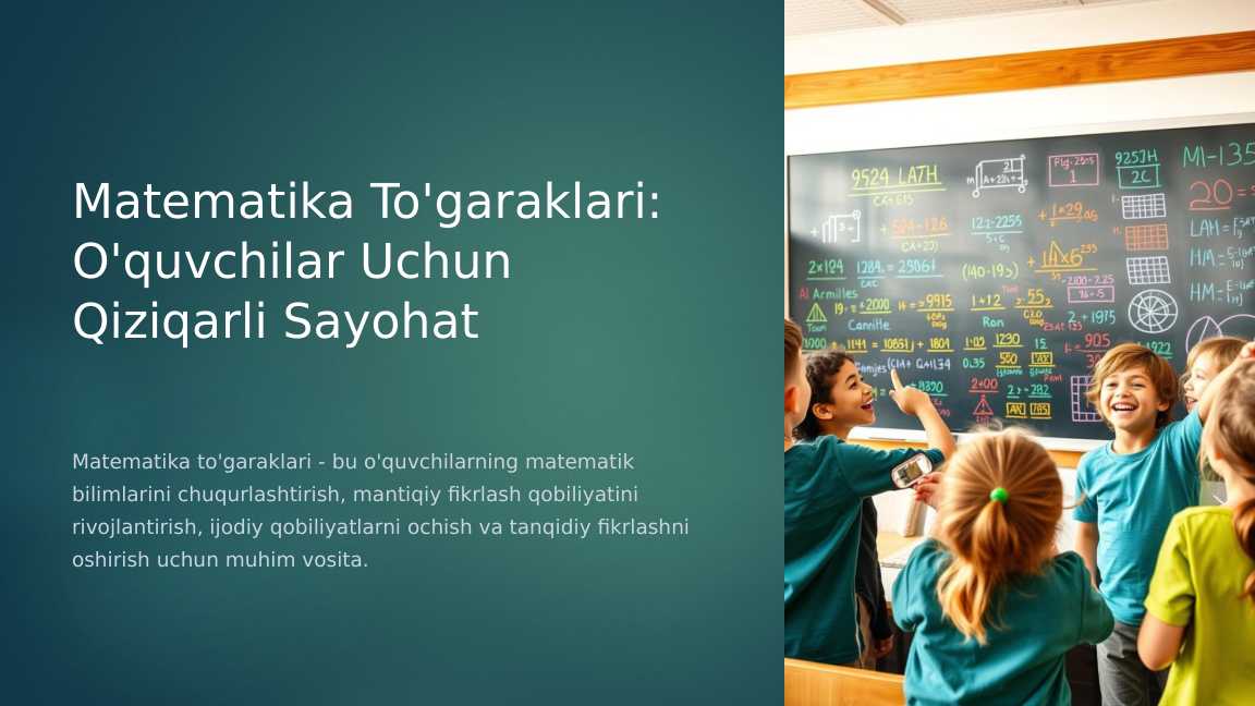 Matematika To garaklari O quvchilar Uchun Qiziqarli Sayohat matematika-to-garaklari-o-quvchilar-uchun-qiziqarli-sayohat