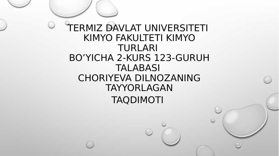 uglevodlarni piroliz qilish
