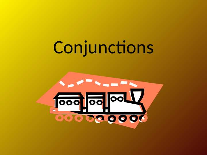 Conjunctions