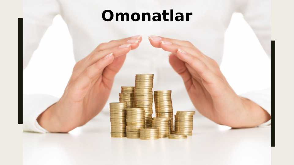 Omonatlar depozitlar