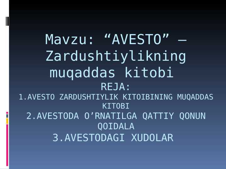 AVESTO