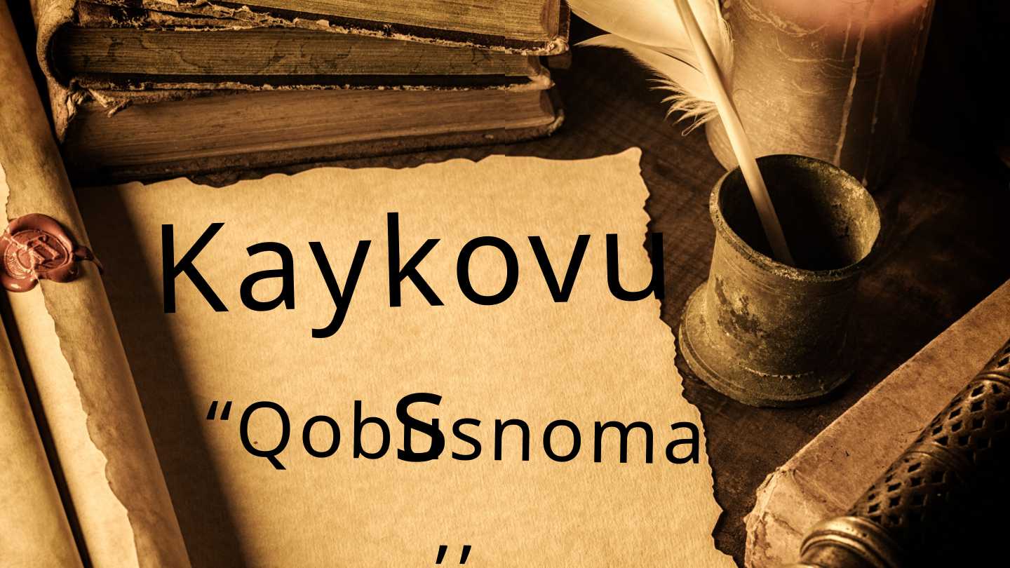 KAYKOVUS Qobusnoma Canva Pro