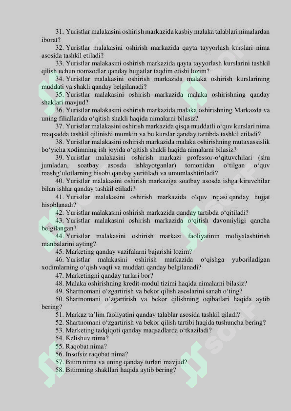 Bekor qilishning oqibatlari Bekor qilishning oqibatlari