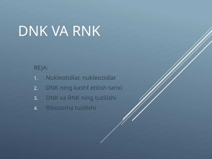 Dnsk Rmed DNK va RNK