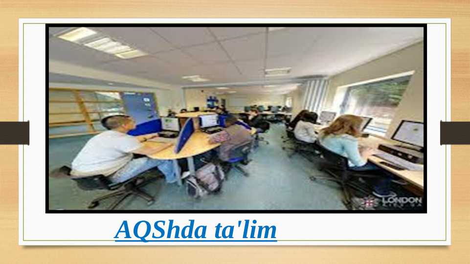 AQShda ta'lim