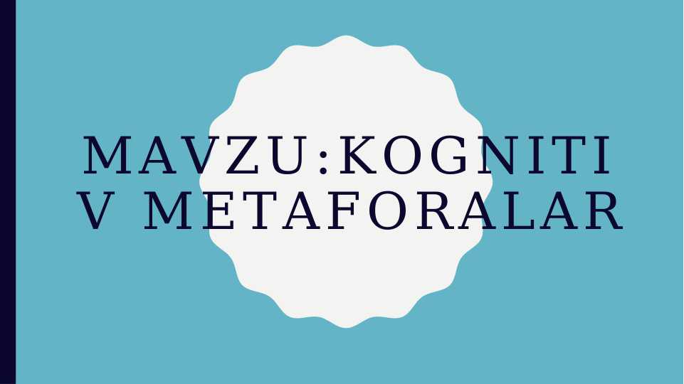 Kognetiv metofora