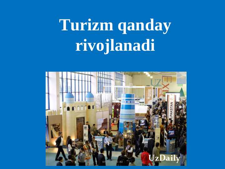 Turizm qanday rivojlanadi