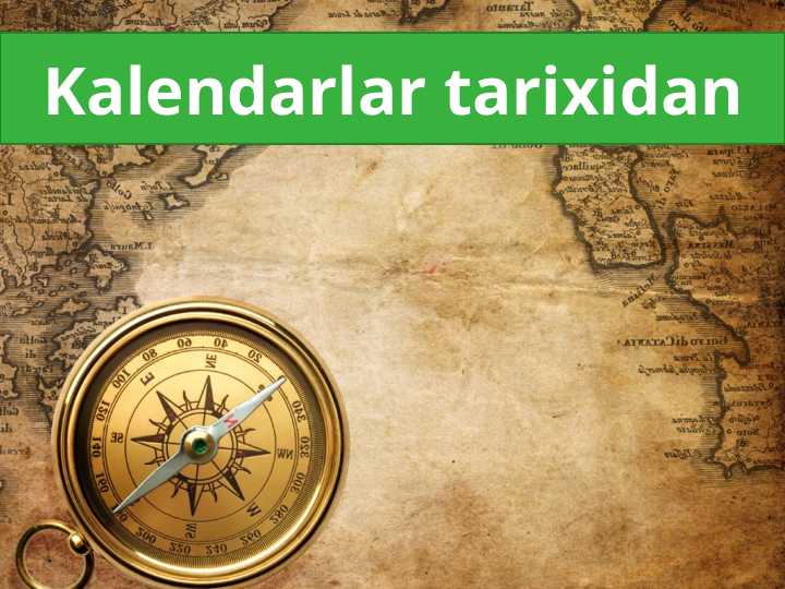 Kalendarlar Rasm Kalendarlar tarixidan