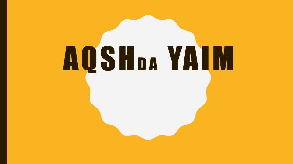 aqSHDA yaim
