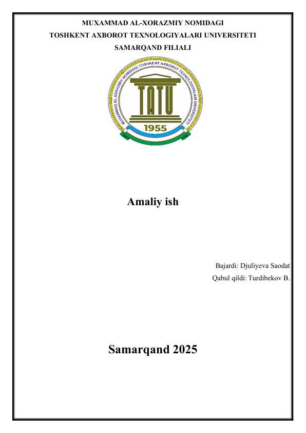 Ijtimoiy injeneriya tahdidlariga qarshi himoyalanish choralari(Spamlarni pochtada cheklash, linklarni nazoratlash)
