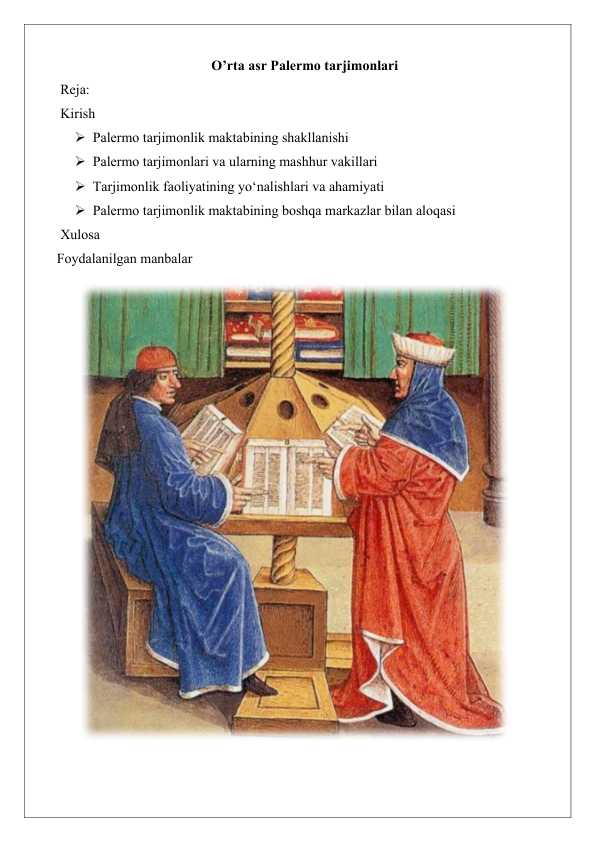 O’rta asr Palermo tarjimonlari 25