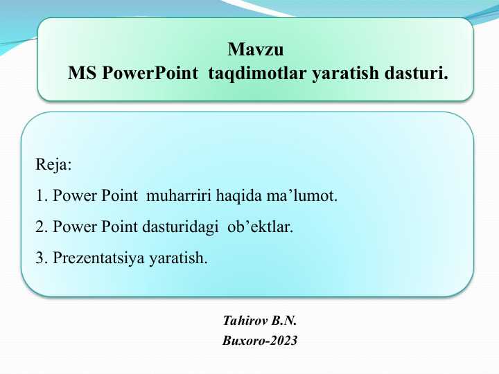 Power point