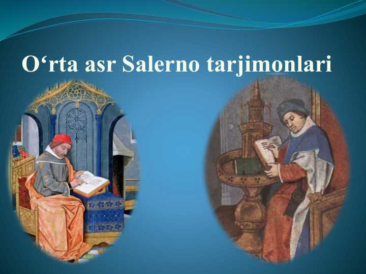 Oʻrta asr Salerno tarjimonlari 25