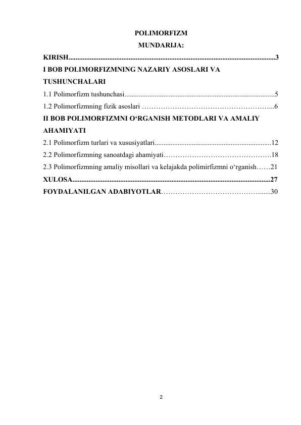 POLIMORFIZM
