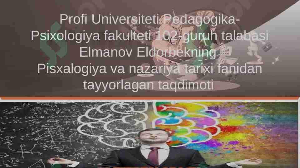 Psixologiyada eksperiment metodi