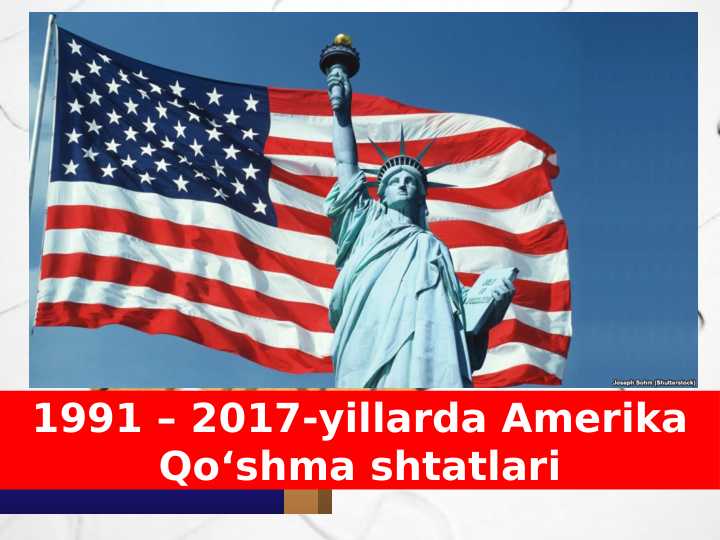 1991-2017 yillarda Amerika Qo'shma Shtatlari.