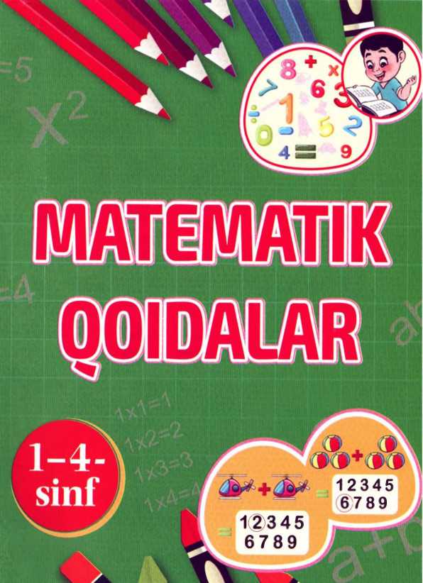 Matematik qoidalar 1-4 sinf
