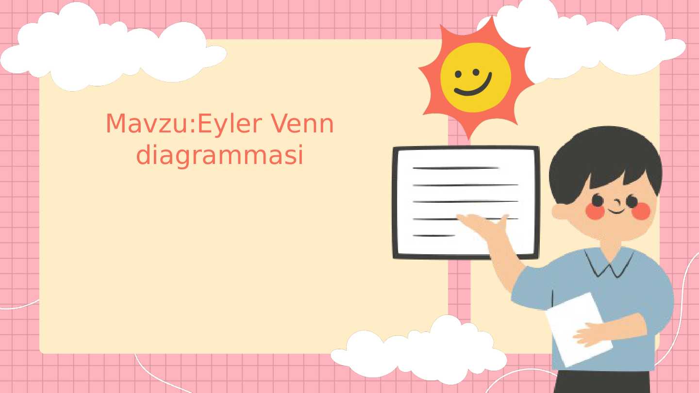 Eyler Venn diagrammasi