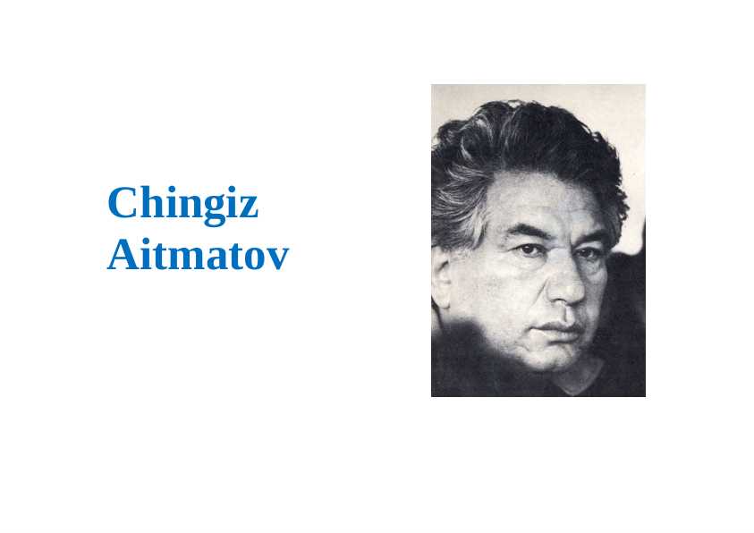 Chingiz Aitmatov