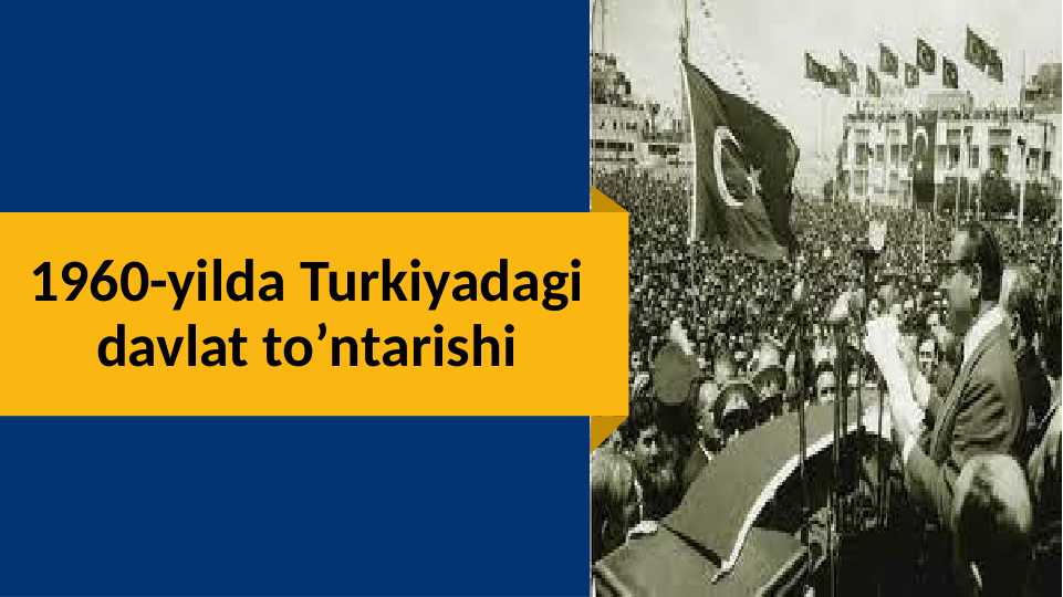 1960-yilda Turkiyada davlat toʻntarilishi