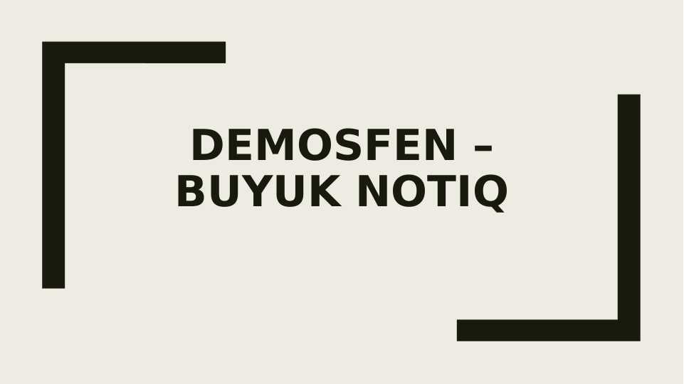 DEMOSFEN