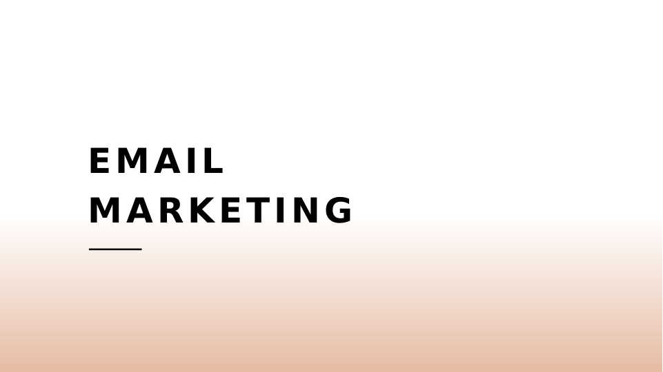 Email marketing