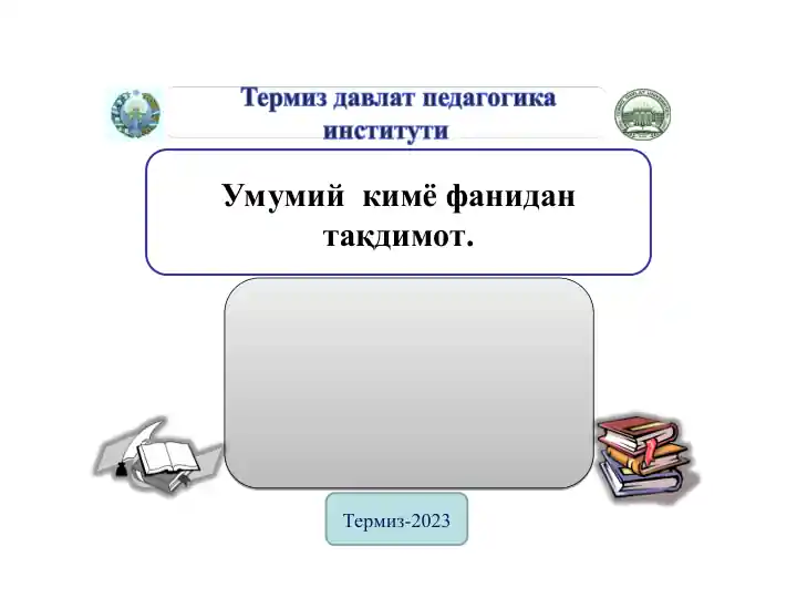 Dmitriy Ivanovich Mendeleev hayoti va ijodi
