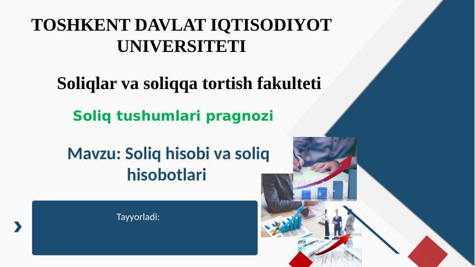 Soliq hisobi va soliq hisobotlari