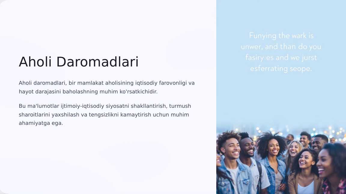 Aholi-Daromadlari