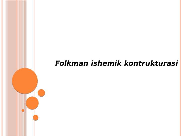 Folkman ishemik kontrukturasi