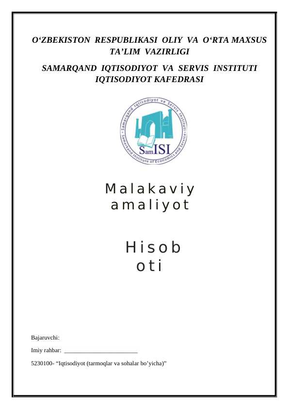 Soliq Hisoboti soliq-hisoboti