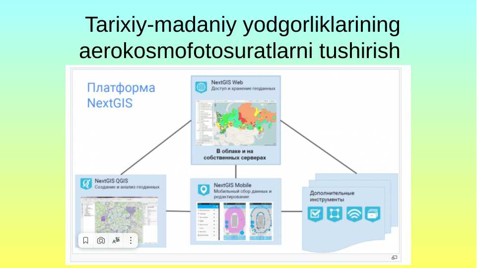 Tarixiy-madaniy yodgorliklarining aerokosmofotosuratlarni tushirish 24