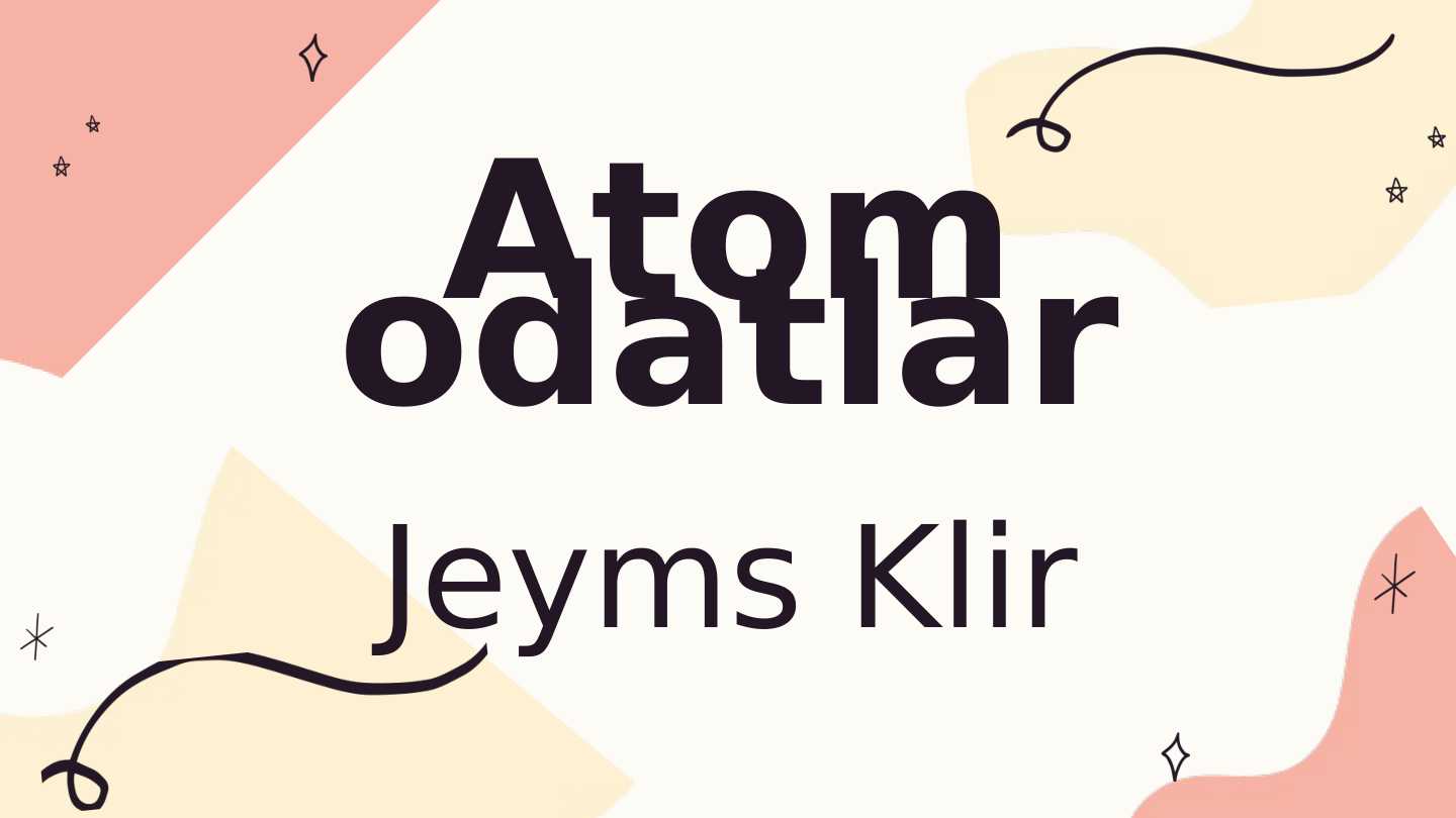 Atom odatlar