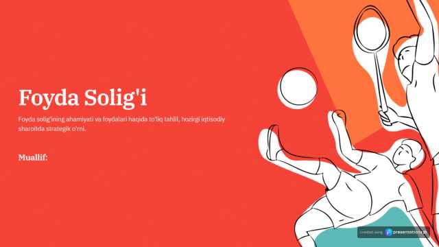 Foyda Solig'i