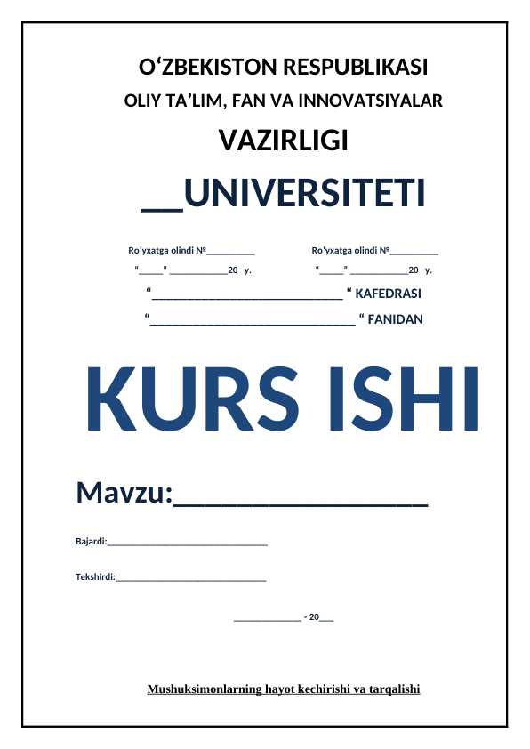 Mushuksimonlarning hayot kechirishi va tarqalishi