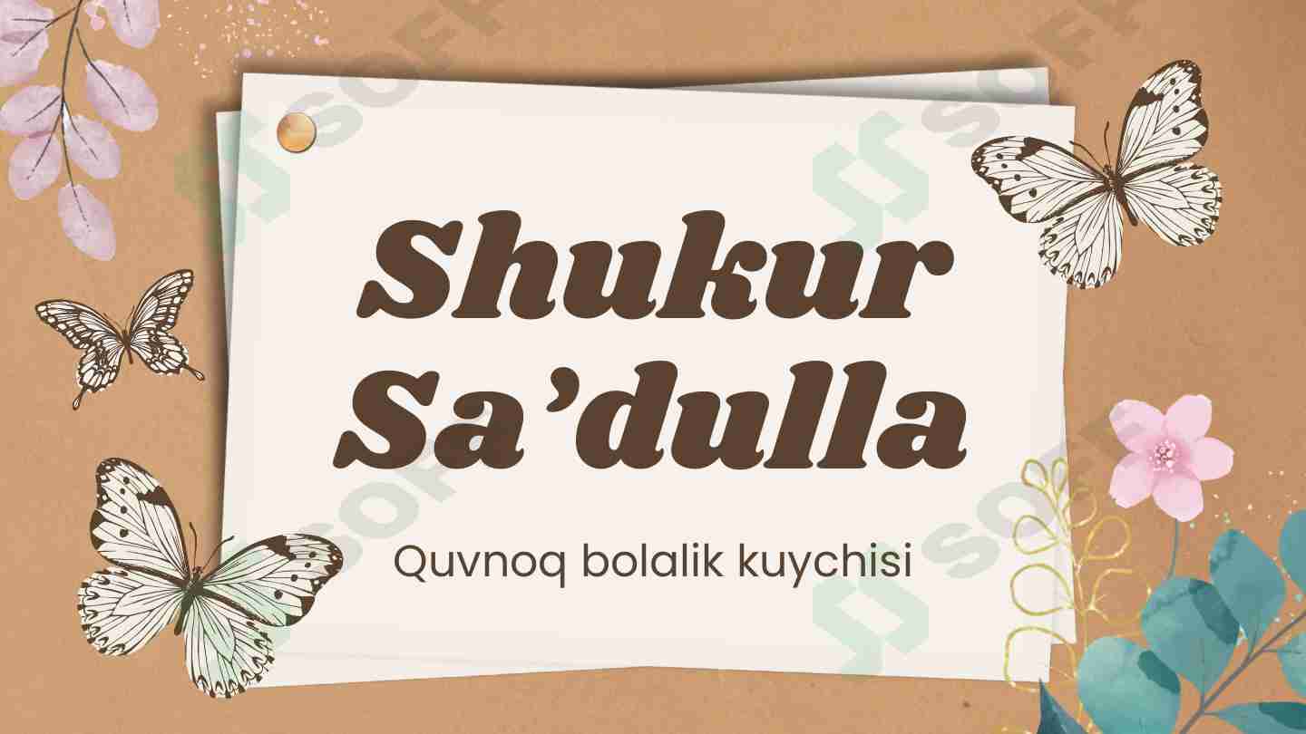 Shukur Sa'dulla
