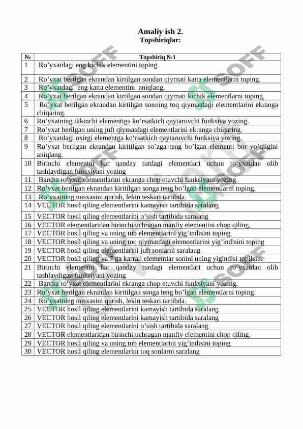 2-amaliy ish 6-variant