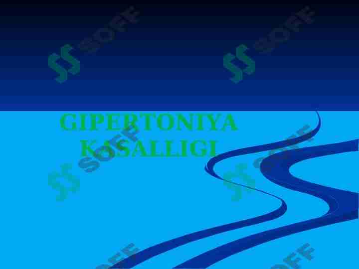 Gipertoniya kasalligi