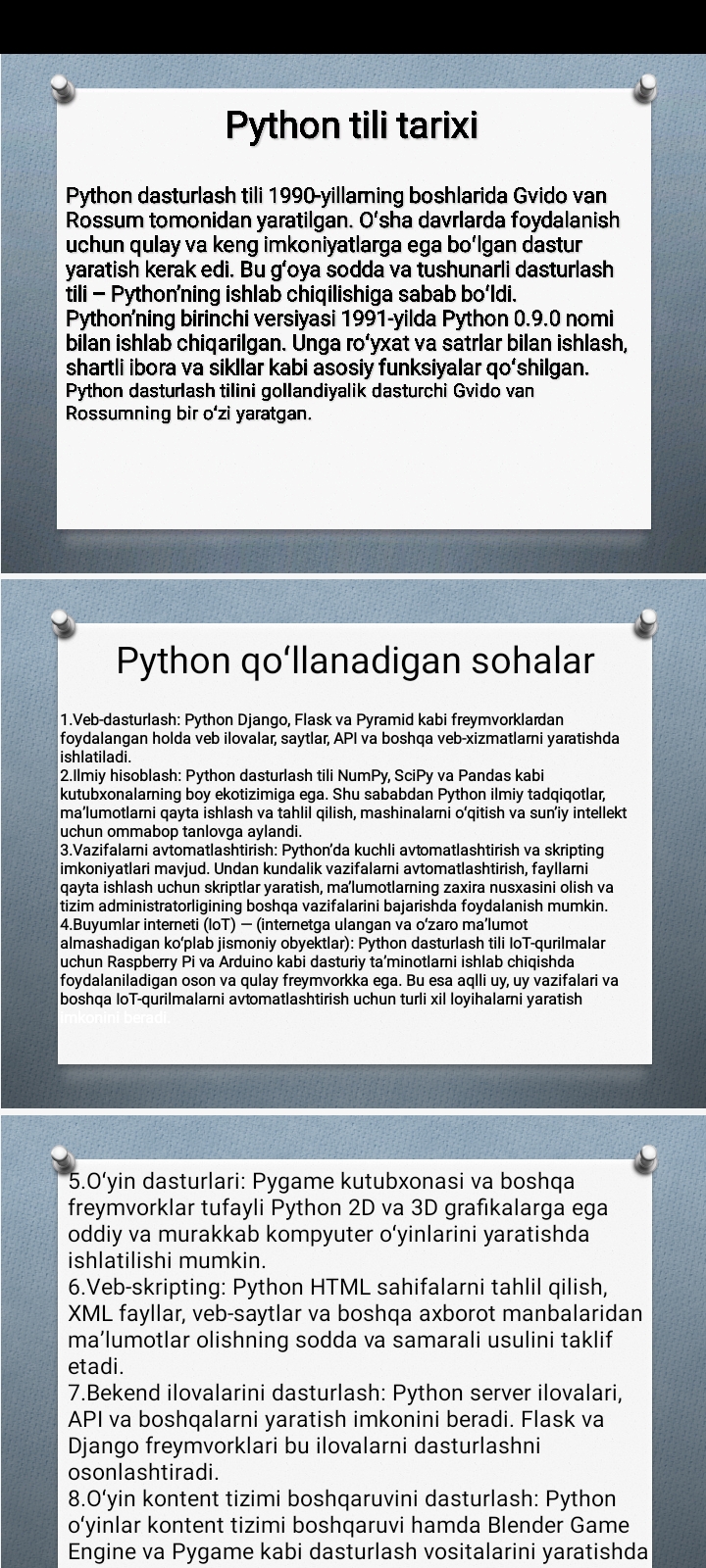 Pythonda shart operatorlari