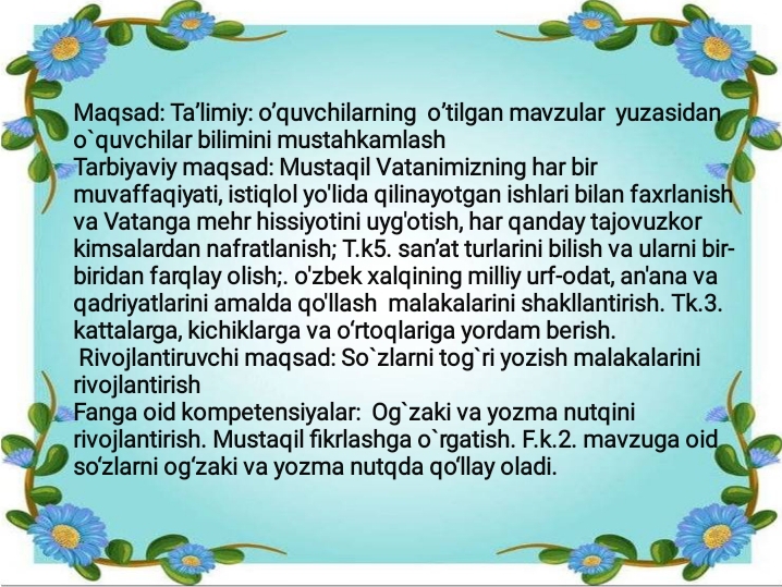 Mavzu:Fe’l yasovchi qo’shimchalar