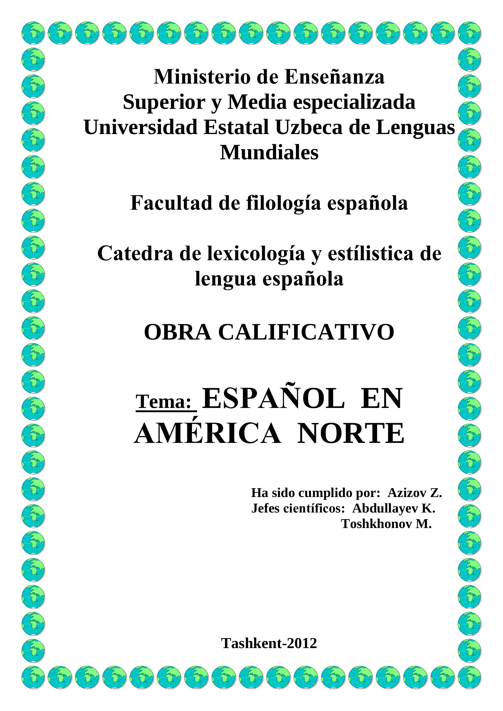 OBRA CALIFICATIVO