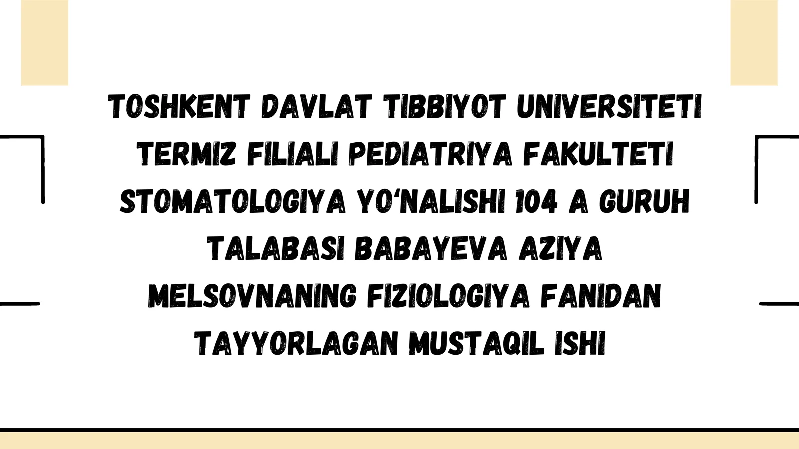 FIZIOLOGIK ELEKTROTON HODISASI VA SILLIQ MUSHAKLARNING FIZIOLOGIYASI