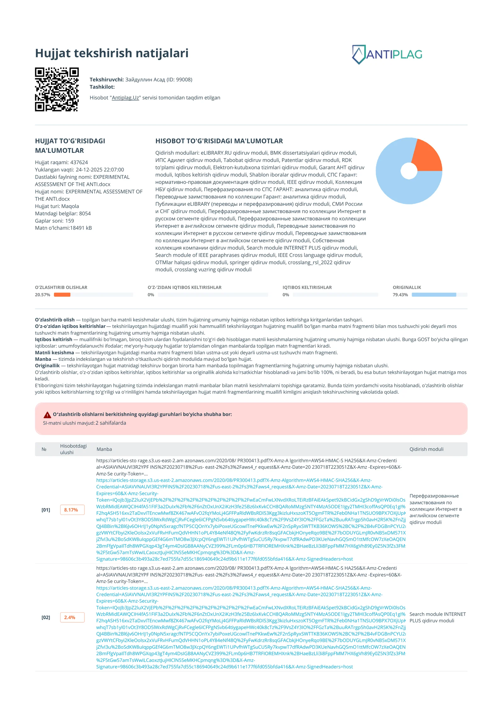 EXPERIMENTAL ASSESSMENT OF THE ANTI.docx
